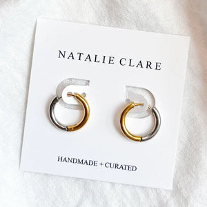 Two Tone Hoops - Luvsick Plus