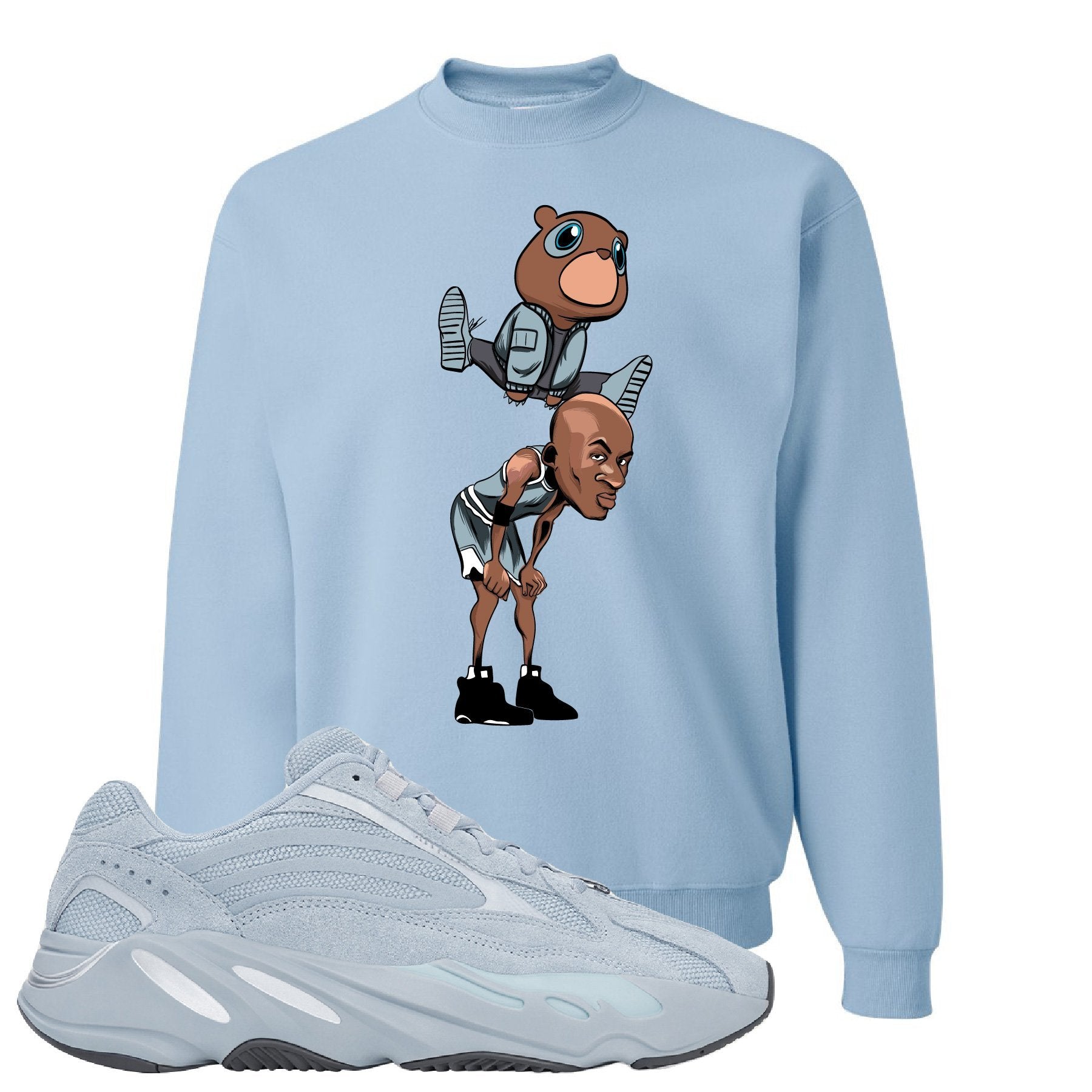 hospital blue yeezy shirt