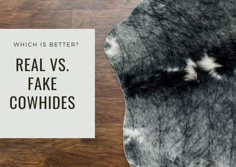 Real vs. Fake Cowhide Rugs