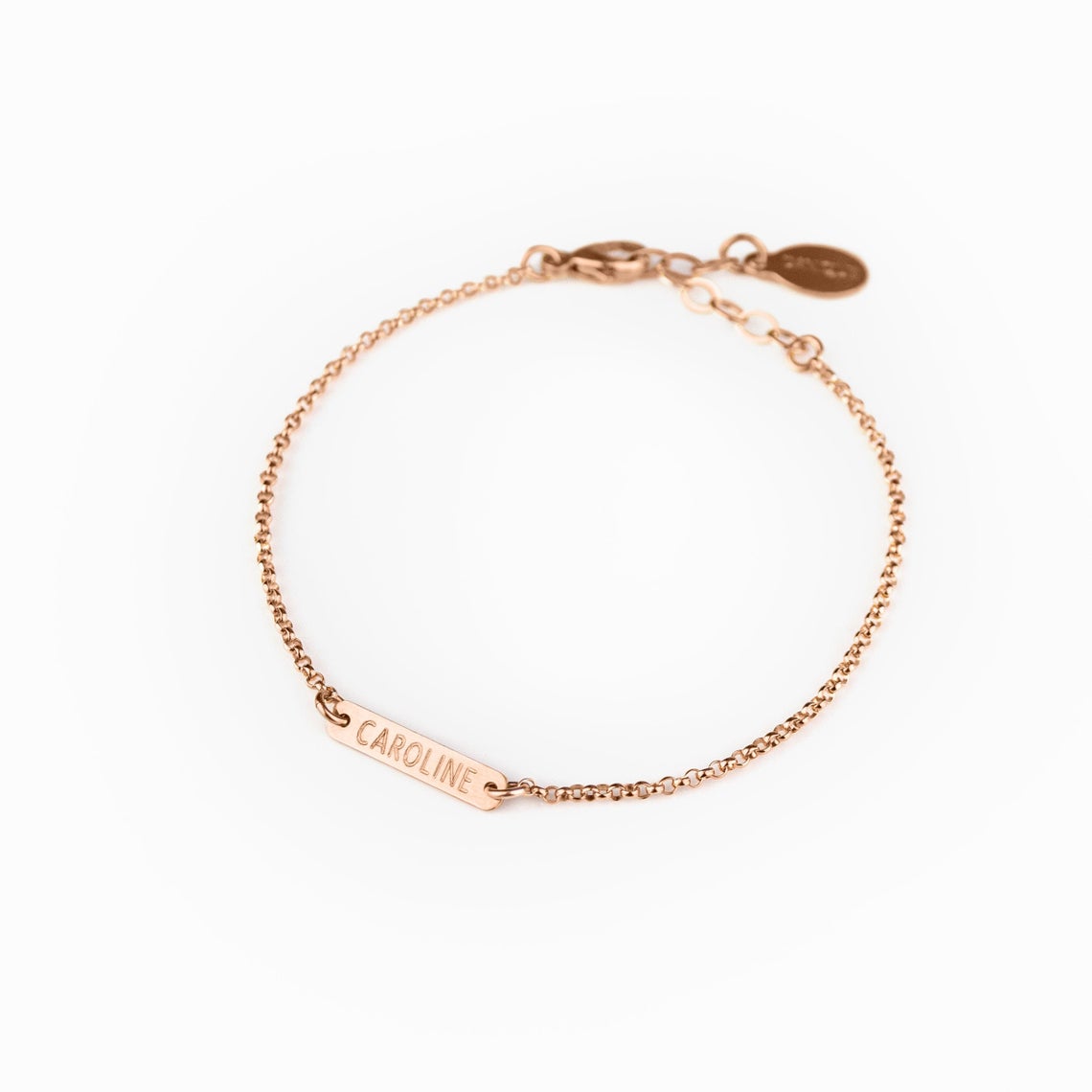 Dainty Gold or Silver Loop Chain Bracelet Gold