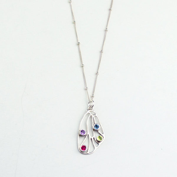 august birthstone necklace kohls