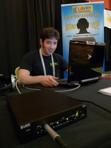 Marc Lavry demonstrates the DA11.