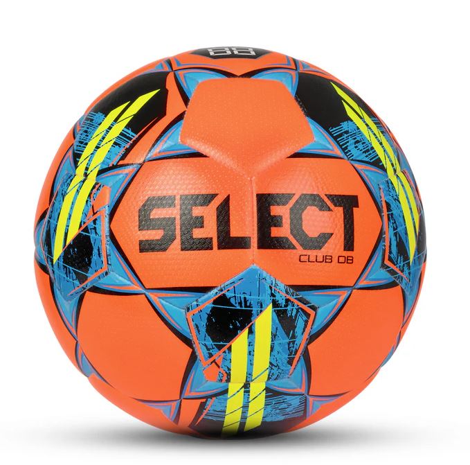 Select Club DB Soccer Ball Orange Blue