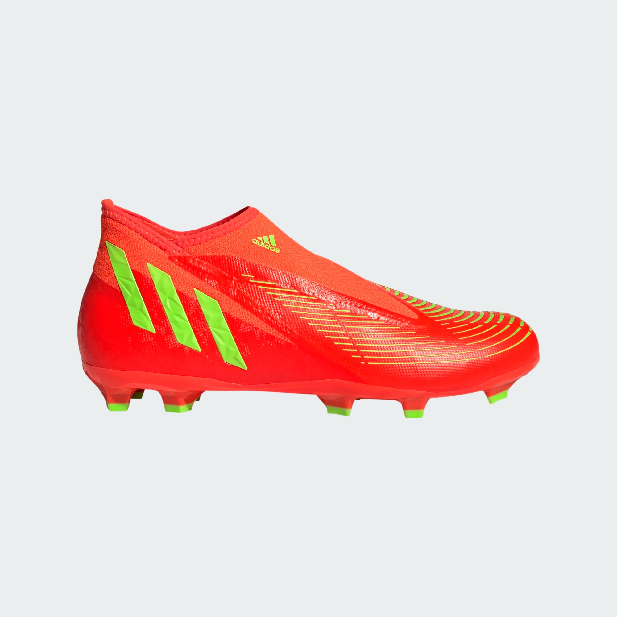 Predator Edge.3 LL Laceless Soccer Cleats Solar Red Yellow – Strictly Shoppe