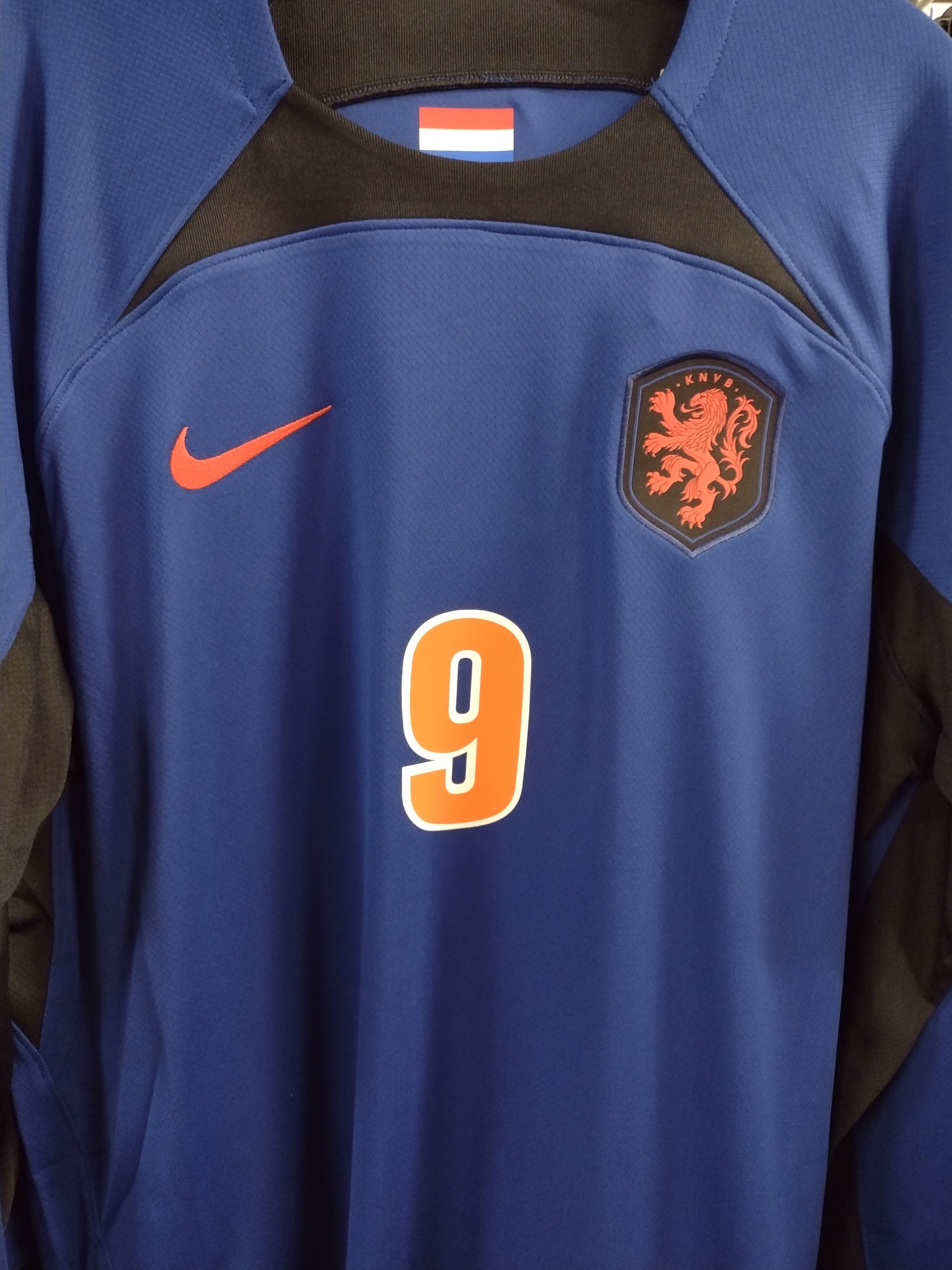 Nike Netherlands Away Marco van Basten #9 Jersey 22/23 – Strictly Soccer Shoppe