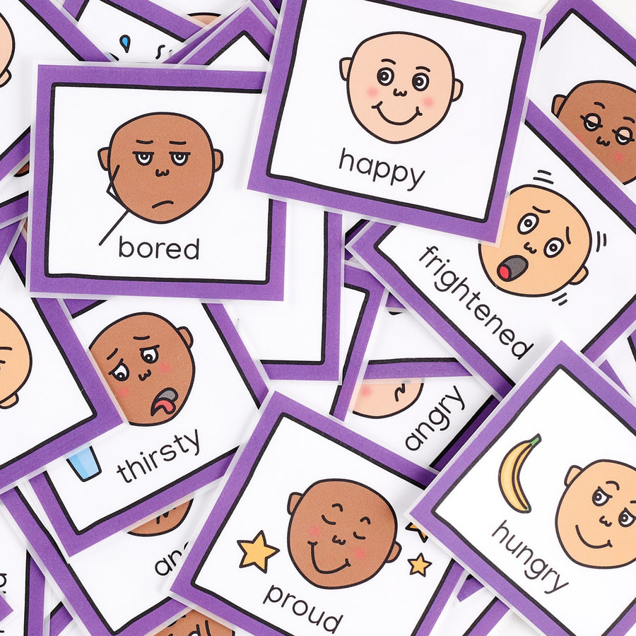 Feelings Cards - Hand Laminated – Create Visual Aids Ltd