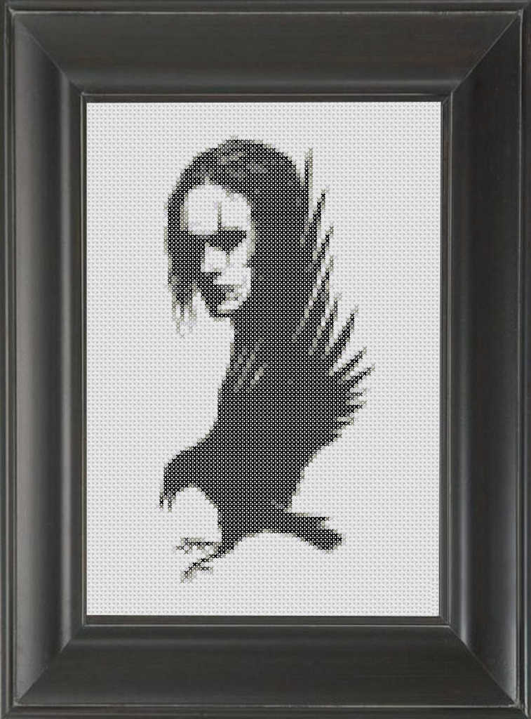 Crow Cross Stitch Pattern Patterns Olde Moon Simple Gryphon Celtic He ...