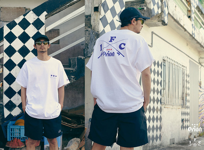 I.F.C×ORION BEER CROSS ROD S/S TEE カラー：WHITE