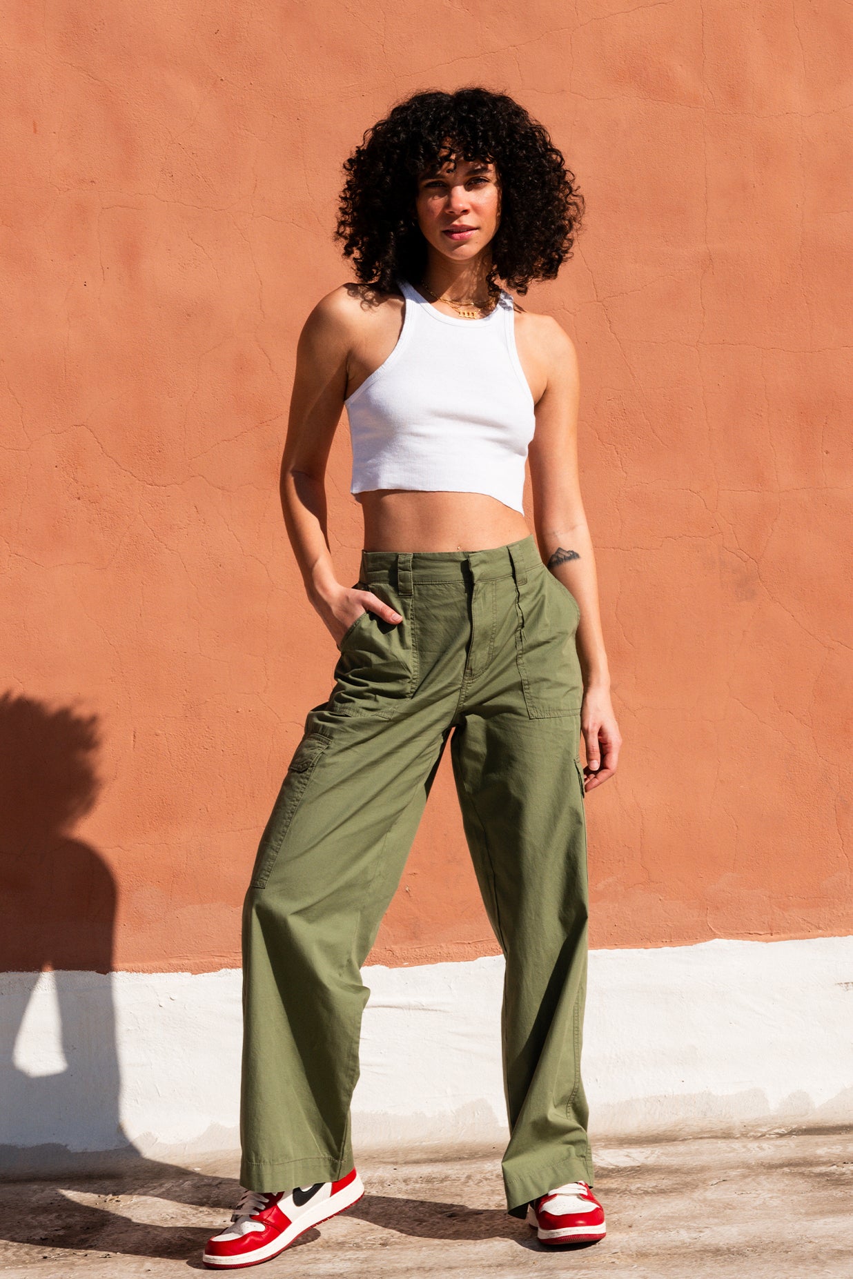 Ava Boardwalk Pant - Khaki