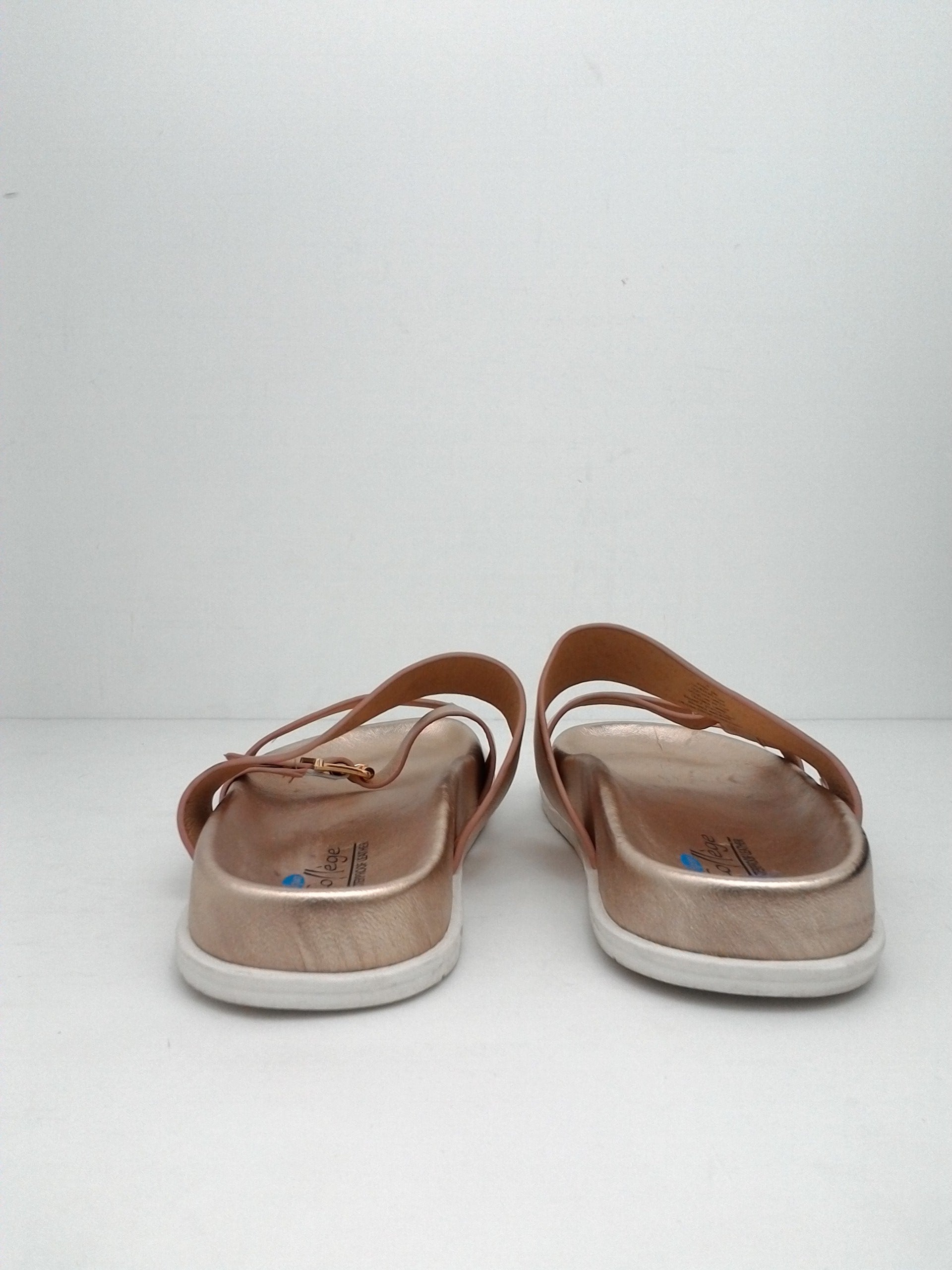 Aqua College Waterproof Leather Women's Slide Sandals Size 7 M - Prime ...