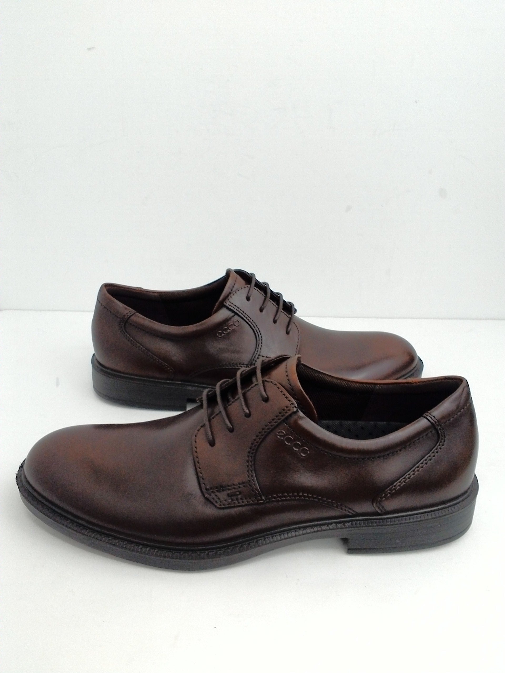 Ecco Men's Plain-Toe Oxfords , Leather, Dark Brown, Size 13 M (47 ...
