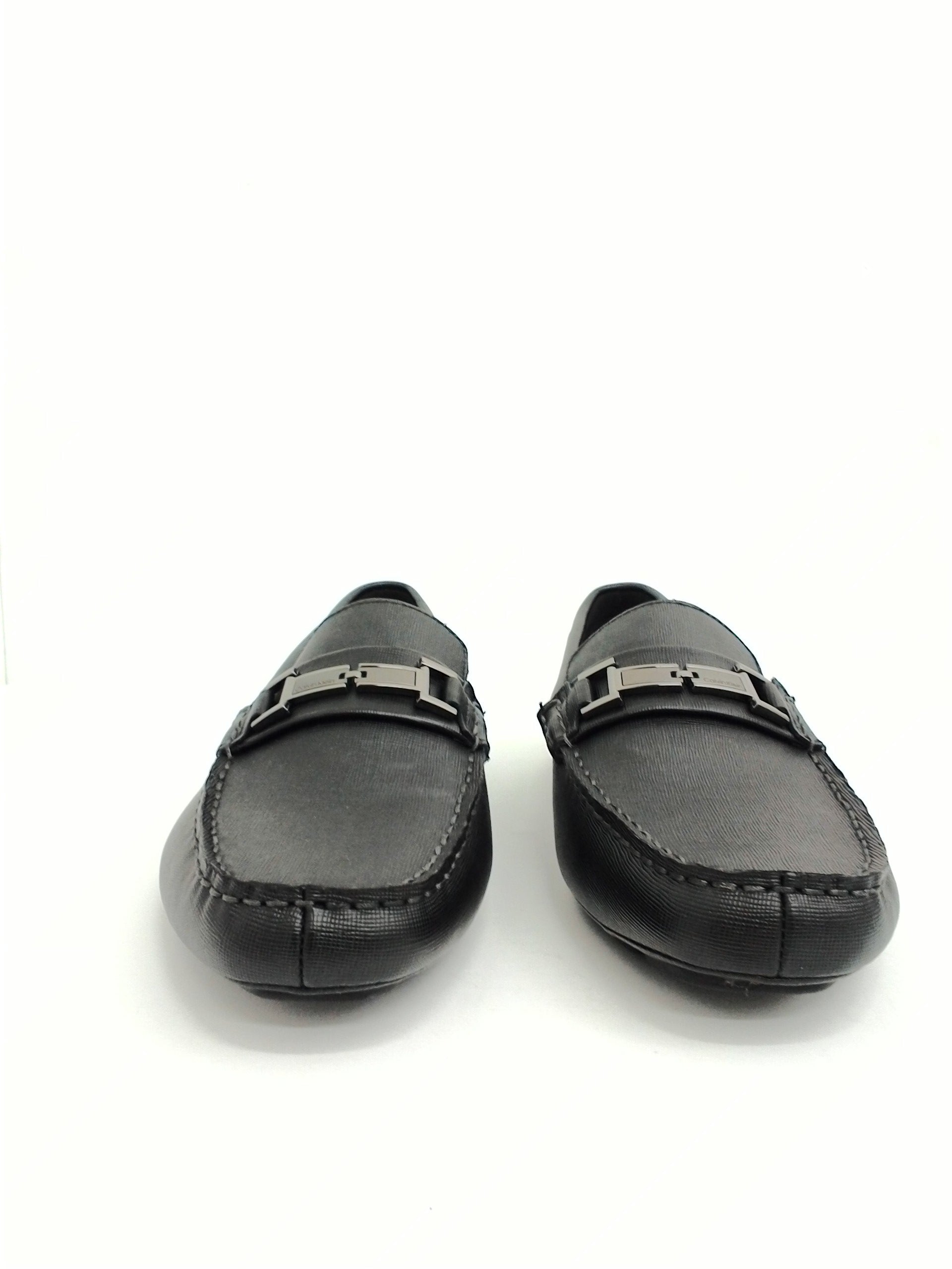 Calvin Klein Men's Magnus Weave Emboos, Black Loafer, Size 10.5 M ...