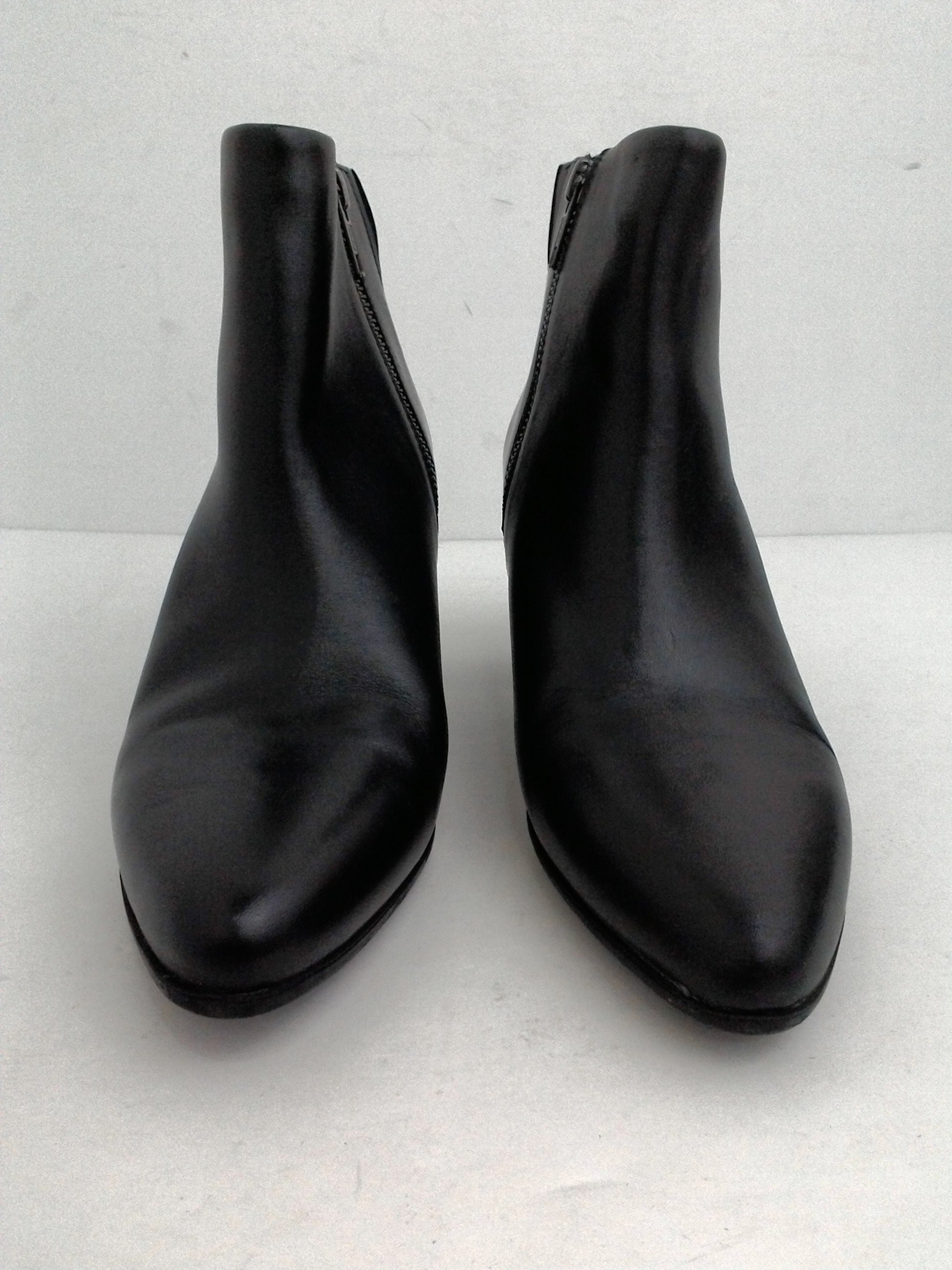 Rockport Women's Black Leather Booties Size 7.5 - Prime Shoes and More