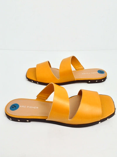 yellow sandals size 9