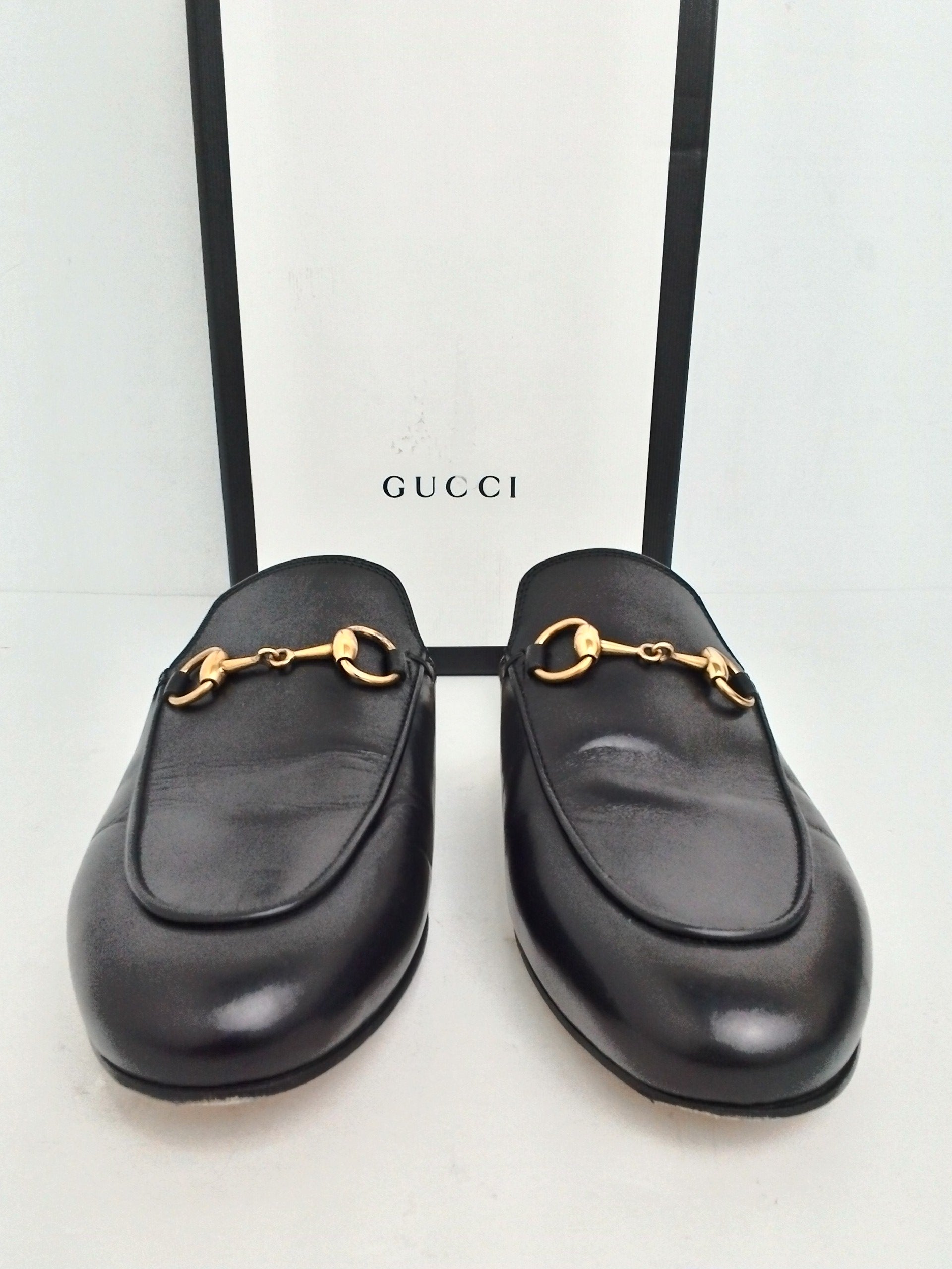 Gucci Women's Betis Glamour Black Mule Size 36 - Prime Shoes and More