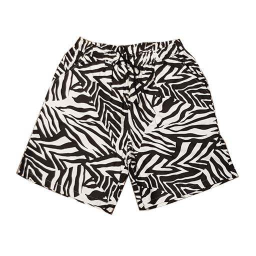 Tsotsi Mens Zebra Skin Shorts | Made by Artisans