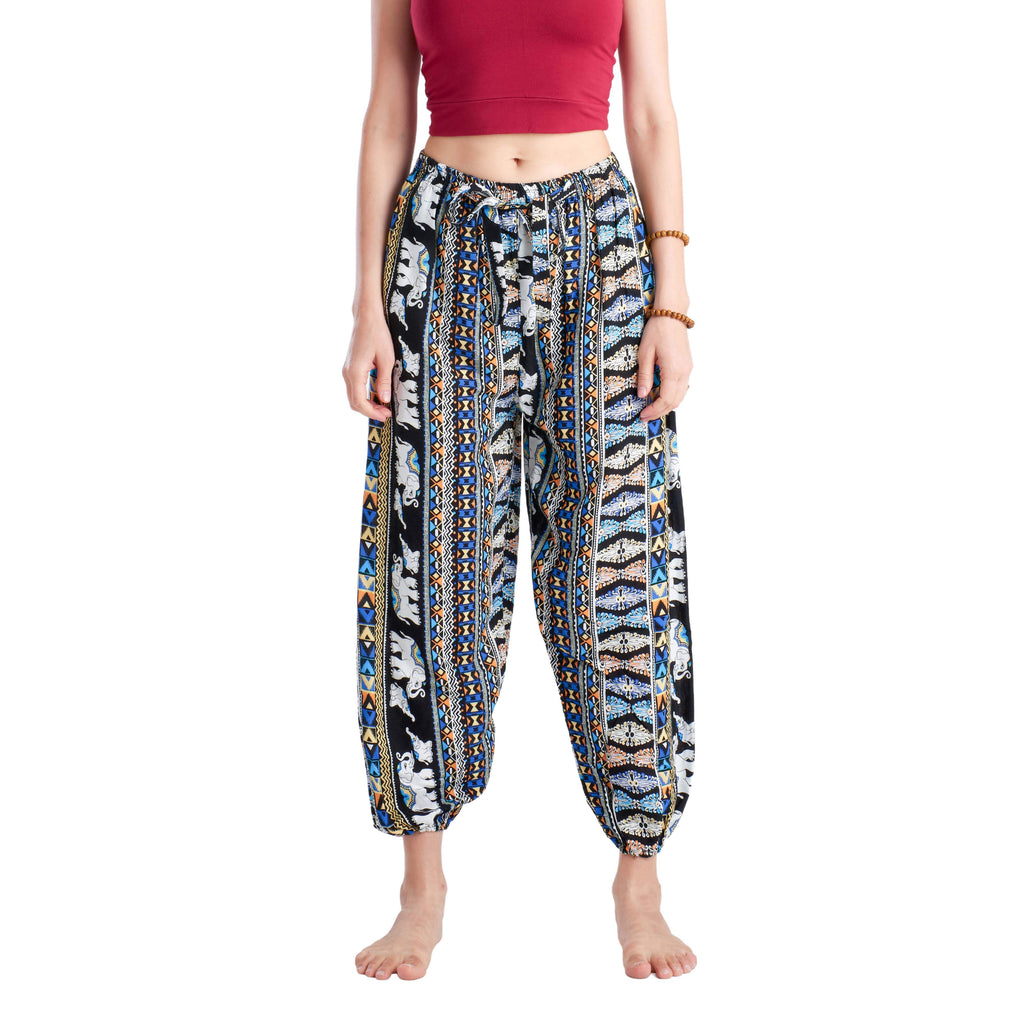 Black elephant harem pants – Bohofeather