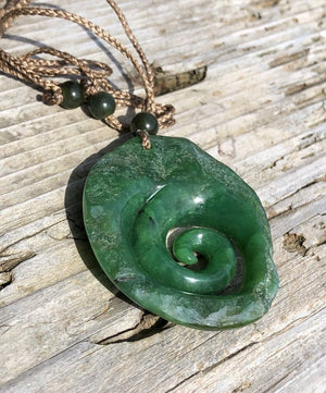 Jade Rituals Koru Necklace