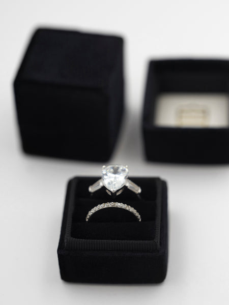 classic engagement ring box