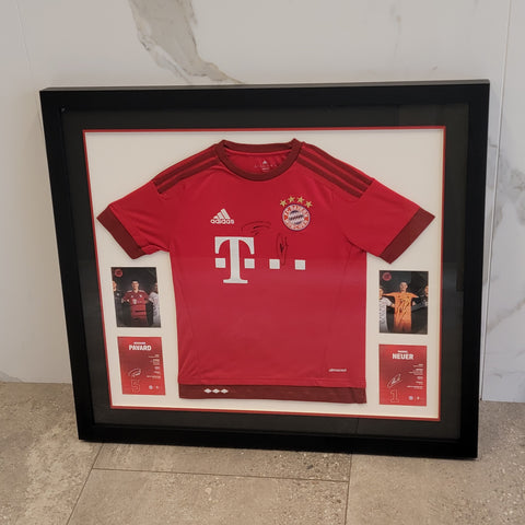 Soccer jersey and signed artifacts