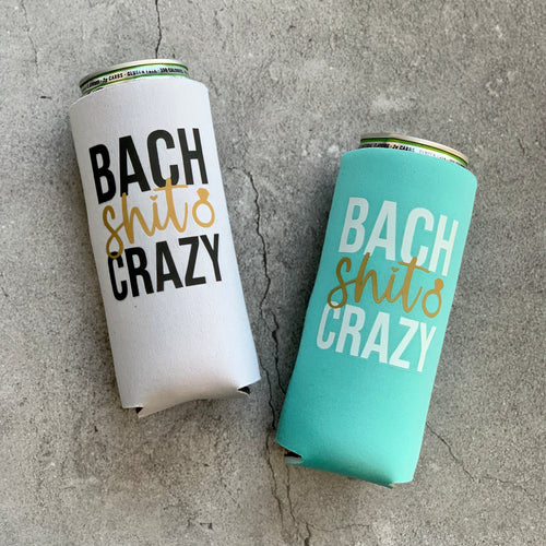 Bach Shit Crazy Bachelorette Party Clear Adult Drink Pouches – Fringe Favors