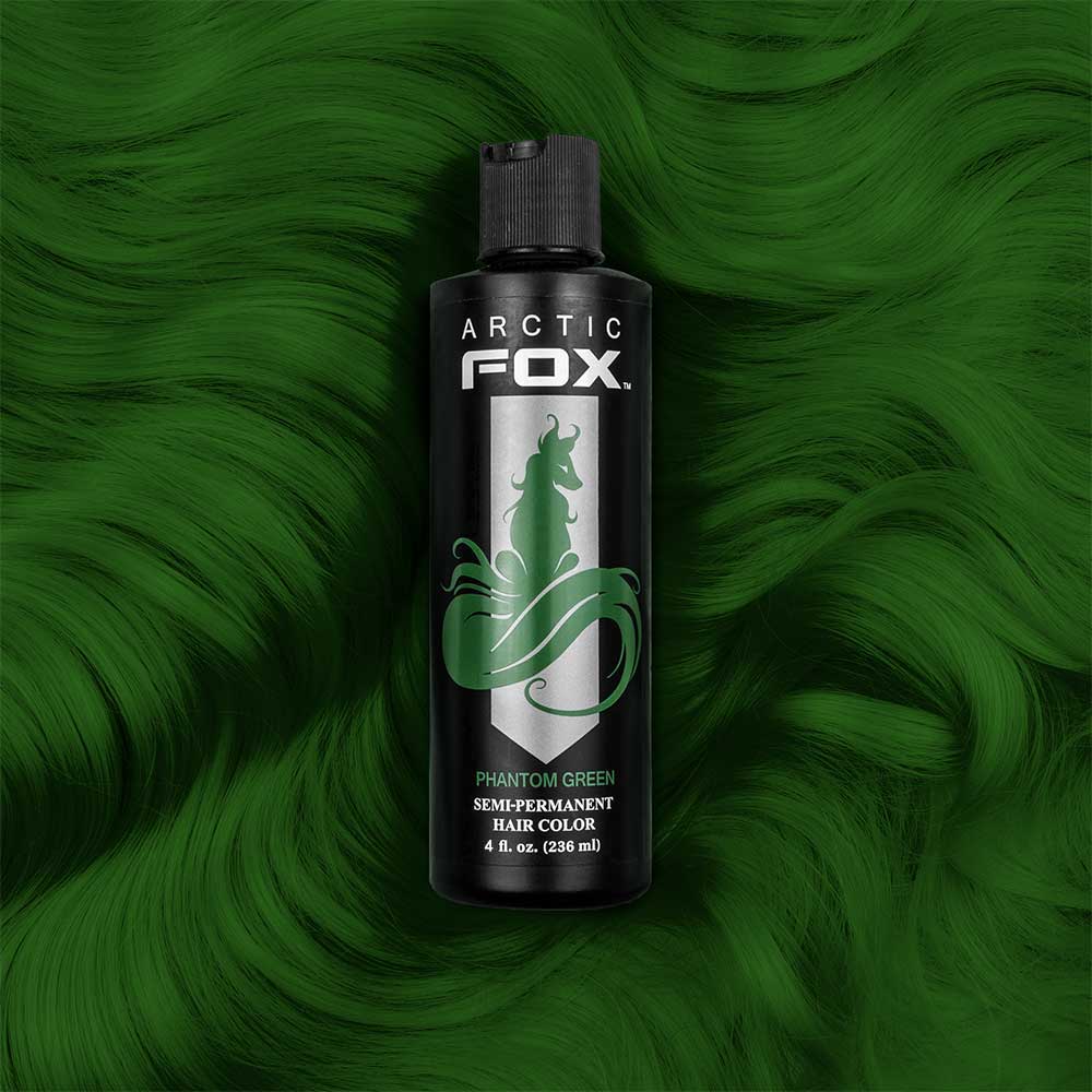 ARCTIC FOX - SEMI-PERMANENT - HAIR COLOR #PHANTOM GREEN - 100% VEGAN