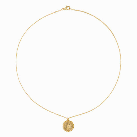 Gold St. Christopher Necklace