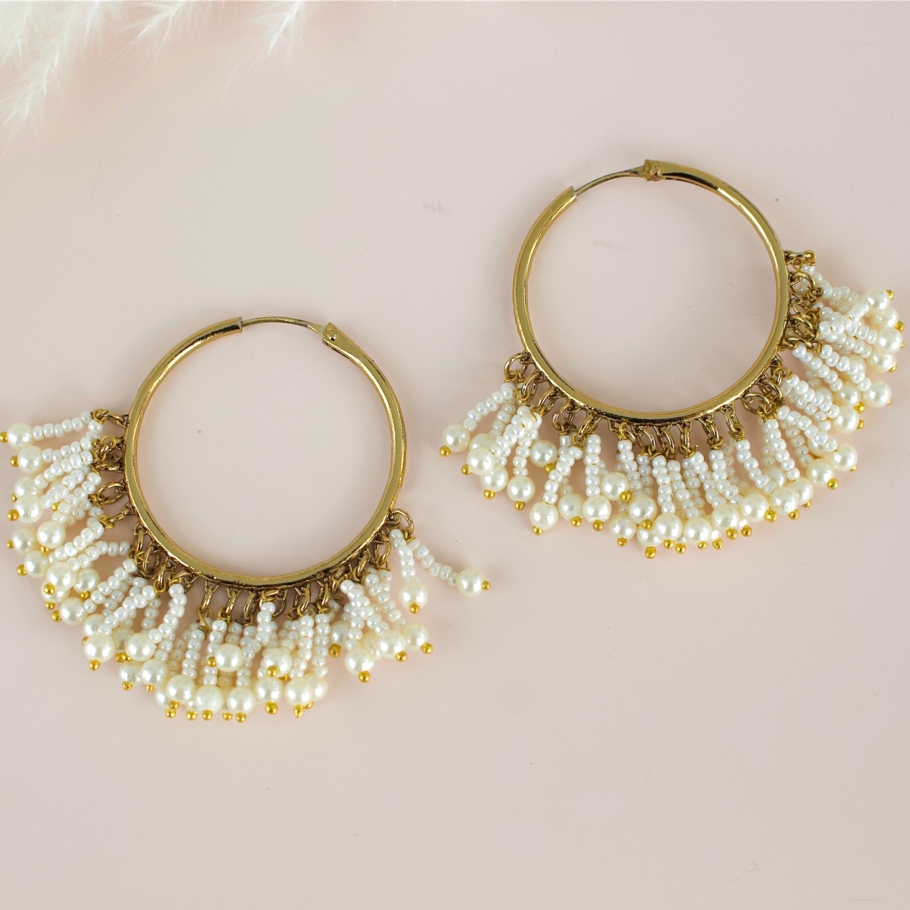Image of Heena Round Earrings