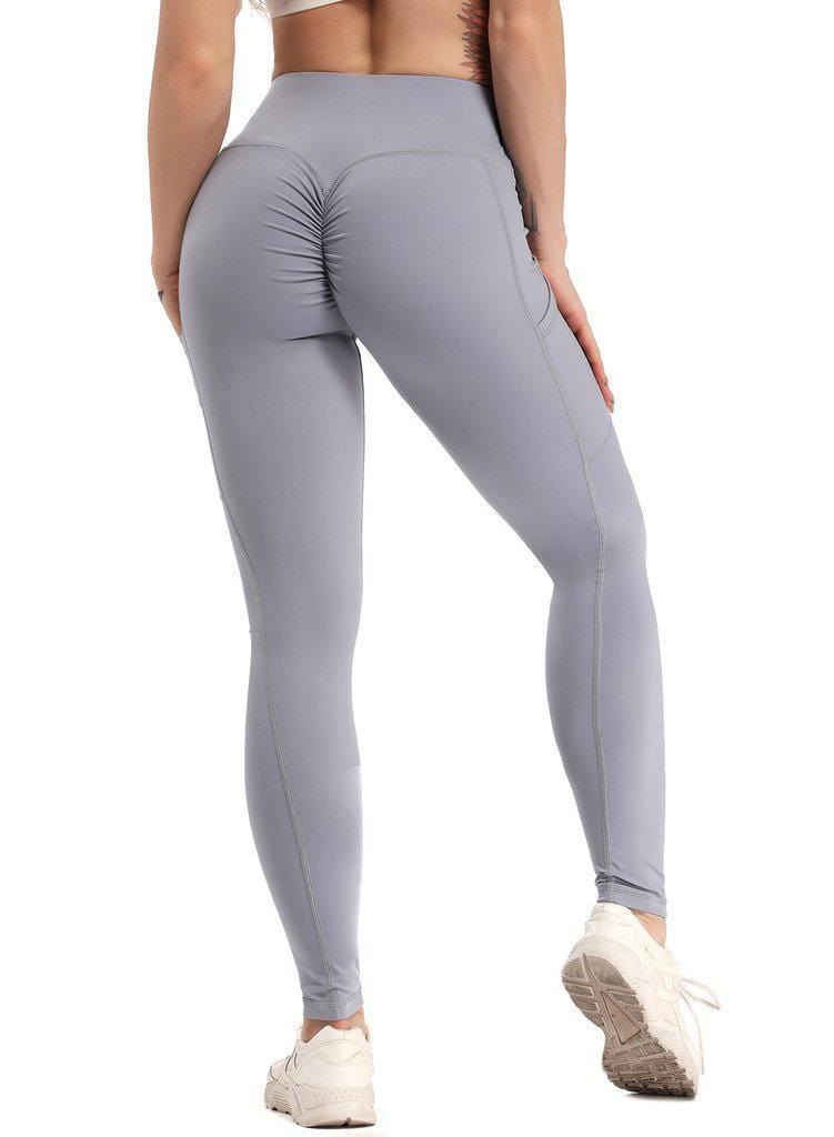 Athletic Seamless Scrunch Leggings (Navy Blue) – Fitness Fashioness