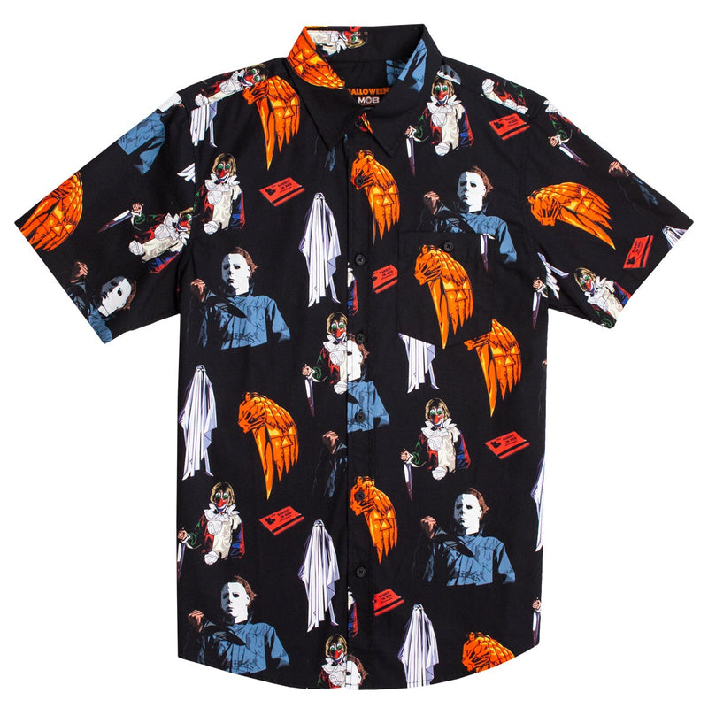 Halloween Short Sleeve Button-Up Shirt Version 2 – Middle of Beyond