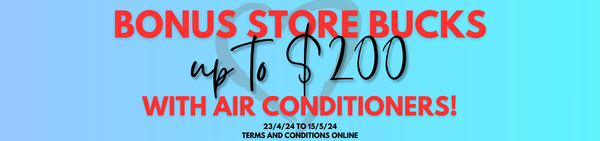 Bonus Store Bucks with Air Conditioners