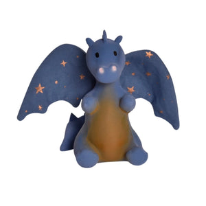 Midnight Dragon Natural Rubber Teether with Crinkle Wings - Nature Baby Outfitter
