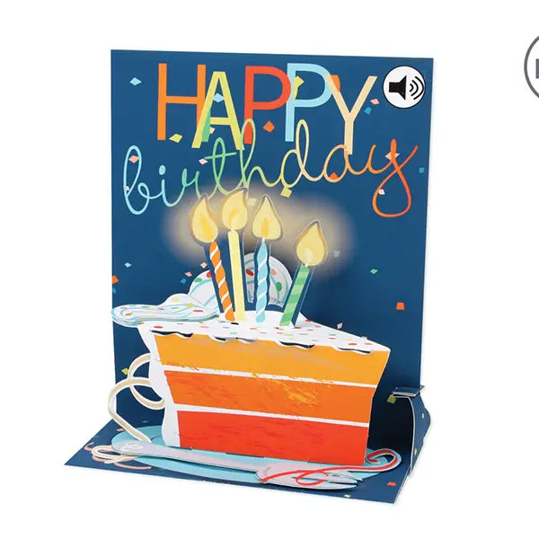Pop Up Birthday Card with Sound
