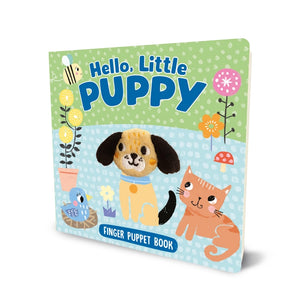 Hello, Little Puppy: A Finger Puppet Book - Nature Baby Outfitter
