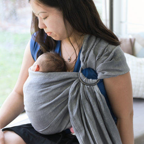 the ring sling baby carrier