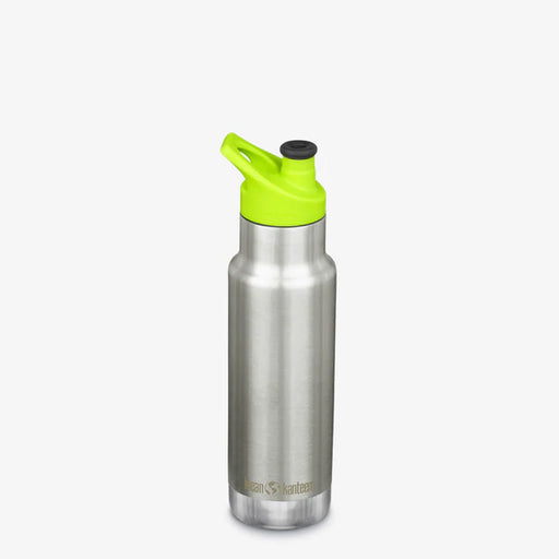 EcoVessel Frost Stainless Steel Kids Water Bottle with Straw Lid, Leak Proof Bottle with Carry Handle & Bottle Bumper, Kids Water Bottle for School