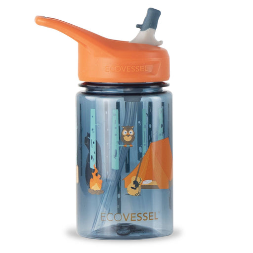 Pura Kiki 11oz Straw Bottle with Sleeve Mint