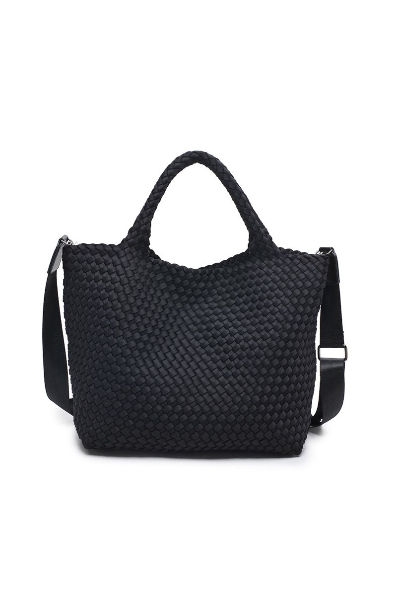 Resilience - Woven Neoprene Tote Black