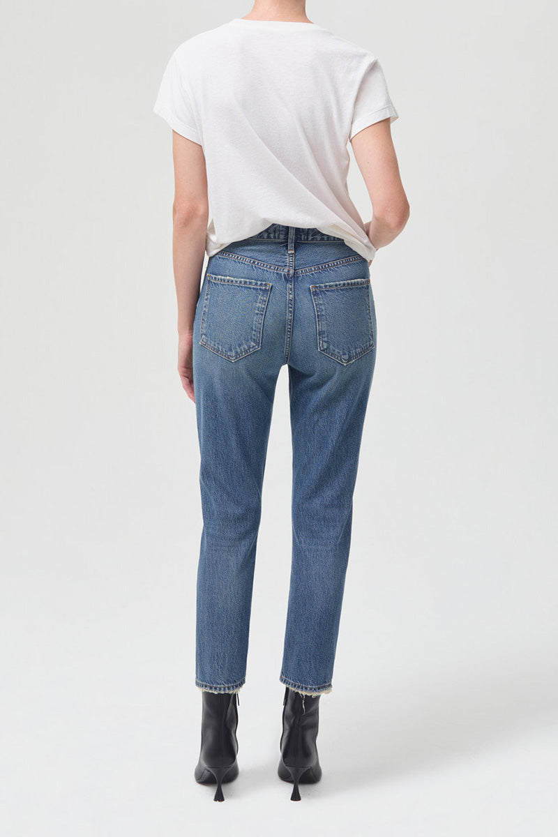 Riley Straight Crop Jeans | TUNI - Trendy + Chic - Tuni