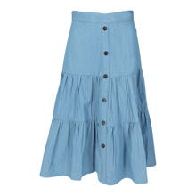 Load image into Gallery viewer, WF COTTON TIERED SKIRT 29&quot; - Head Over Heels - Israel - WEAR &amp; FLAIR - מכף רגל ועד ראש
