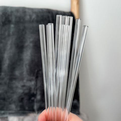 Iridescent Glass Straws – Little Things With Sam