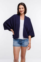 Home-Lee Knit Cape Navy From BoxHill