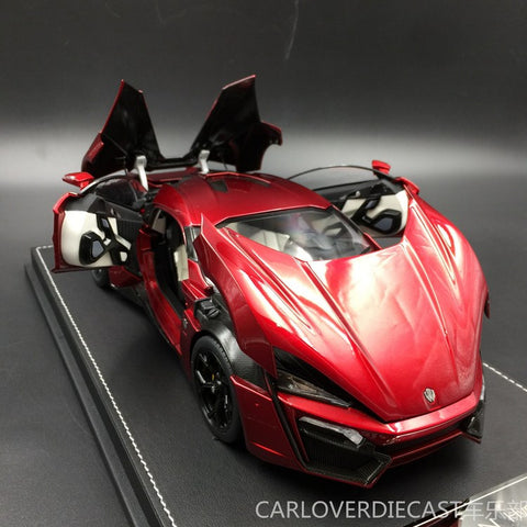 lykan hypersport diecast 1 18