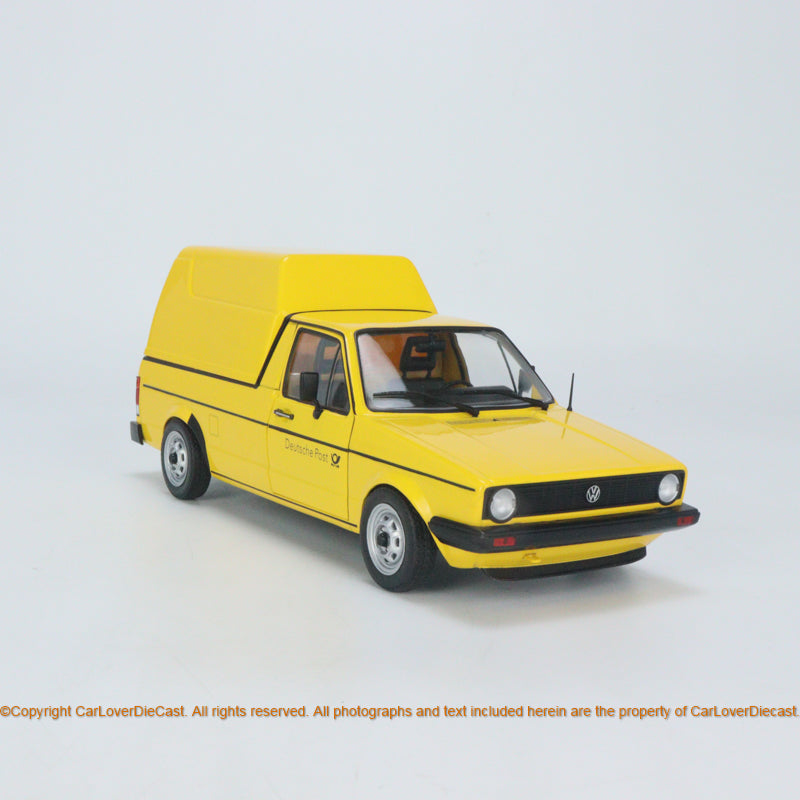 Solido 1:18 Volkswagen Caddy Mk.1 German Post Yellow 1982 (S1803505) Diecast car model available now