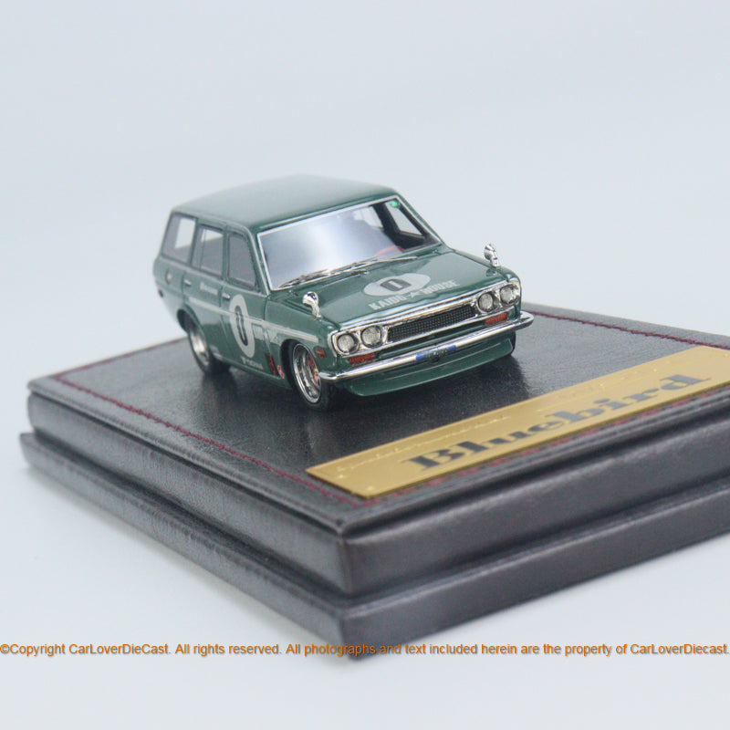 売上実績NO.1 Datsun Bluebird JunImaiサイン付き Green Wagon