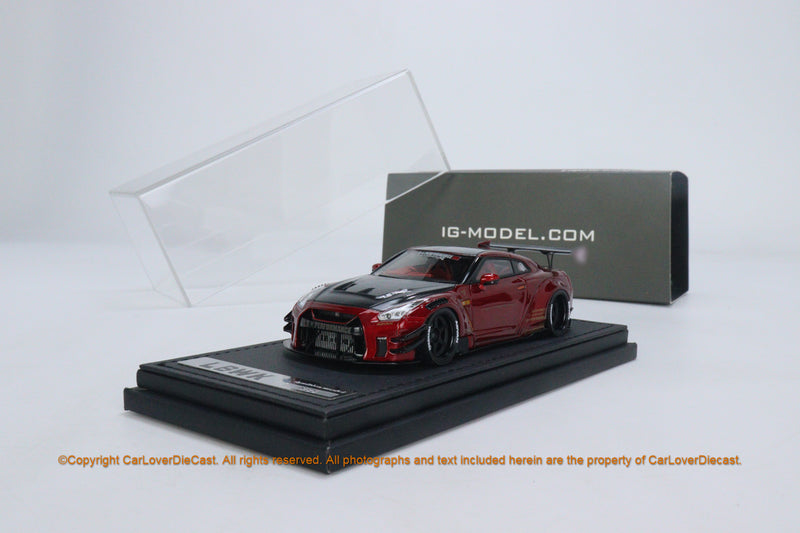 Ignition Model 1/43 LB-WORKS Nissan GT-R R35 type 2 Red (IG2552