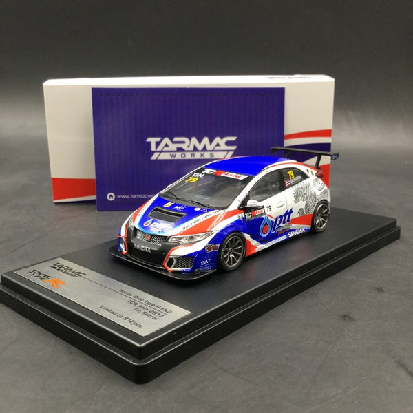 スーパー PEAKO 1/43 ホンダ シビック タイプR FK2 TRC レース Terence Tsz 50台限定 ミニカー  DIAMONSINTERNATIONAL