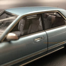 Modelo de ignição Nissan Gloria Cima (Y31) Escala de resina azul claro 1/43 Modelo (IG1086)