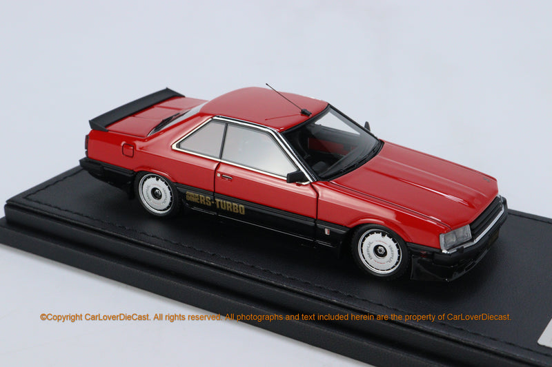 Ignition Model 1/43 Nissan Skyline 2000 RS-Turbo (R30) Red/Black