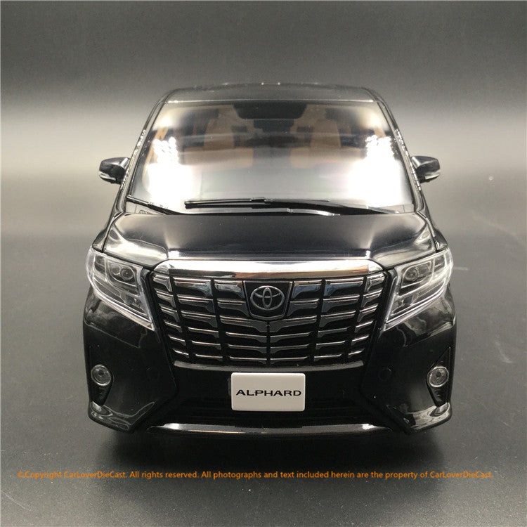 完売金属製KengFai 18 ミニカー Toyota アルファード ALPHARD LHD